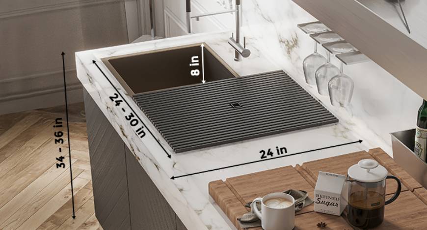 10 Standard Kitchen Sizes And Dimensions in Feet