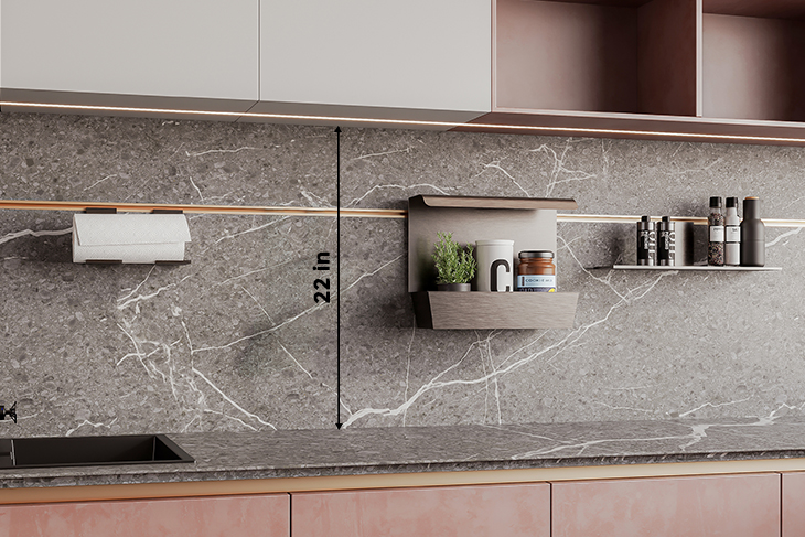 Kitchen dimensions for Backsplashes