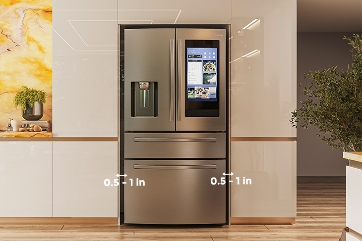 Kitchen dimensions for Refrigerator